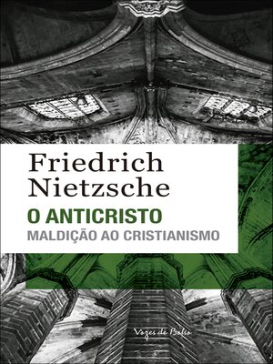 cover image of O anticristo